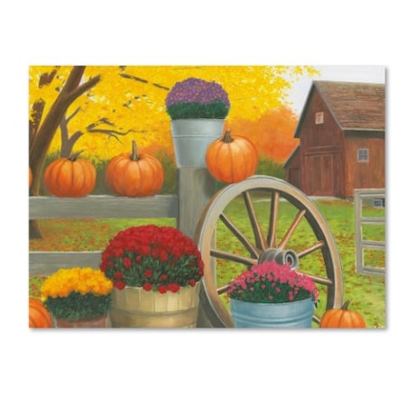 James Wiens 'Autumn Affinity II' Canvas Art,35x47